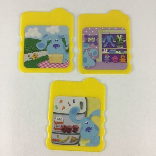 Blue&#39;s Clues Learning Lessons Computer Replacement Cards Discs Vintage 2... - $16.78