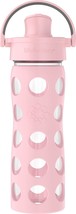 Lifefactory 16-Ounce Glass Water Bottle With Active Flip Cap And, Desert... - $34.98