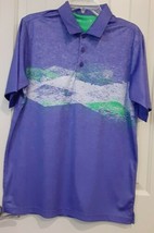 Men&#39;s Antigua Polo Shirt Golf Sports Short Sleeve Royal Oaks Size M - £14.00 GBP