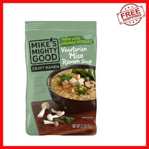 Quick Vegetarian Miso Soup - Organic Ramen - 2.1 oz - Perfect Comfort Food - $36.62