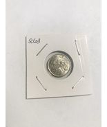 1985 Singapore 10 Cents KM# 51 Coat of Arms Star Jasmine Coin BU - $4.93 CAD