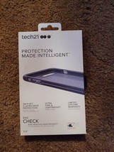 Tech 21 iPhone 6+ 6S+ Phone Case 5.5&quot; Smokey Black Evocheck Thin Lightweight - £10.21 GBP