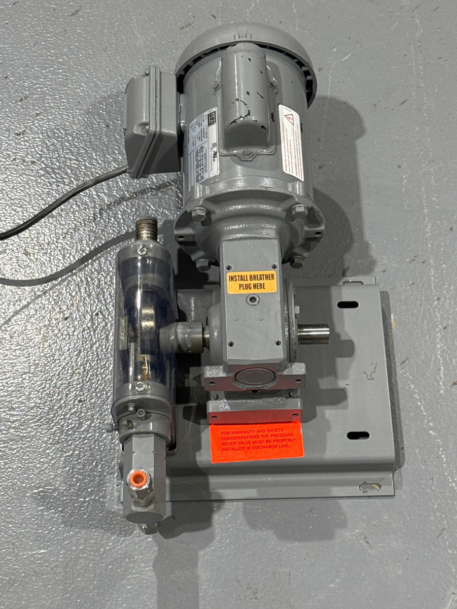 Milton Roy? 3318ES1BW56CFL-S48 Rotary Vane Metering Pump Assy (not sure)  - $1,240.00