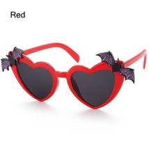 Novelty  Costume Gles Heart Shaped Bat Wings Decor gles Women Trendy  Gles Disco - £81.74 GBP