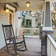 NEW ROCKING CHAIR OUTDOOR INDOORS PATIO  - $129.99