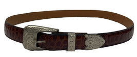 Uruguay GG Italian Bonded Leather Belt 1344062 42-105, 35 inches - $235.23 MXN