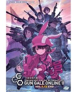 SWORD ART ONLINE ALTERNATIVE: GUN GALE ONLINE II Vol.1-12 END English Du... - $367.89 MXN