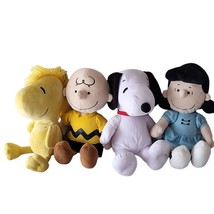 Kohl's Cares PEANUTS GANG Doll Plush Lot Charlie Brown Snoopy Woodstock Lucy - $63.69