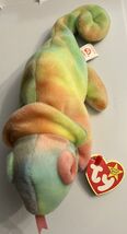 Ty BEANIE BABY Date Of Birthday October 14 1997 RAINBOW The Chameleon Se... - $37.39