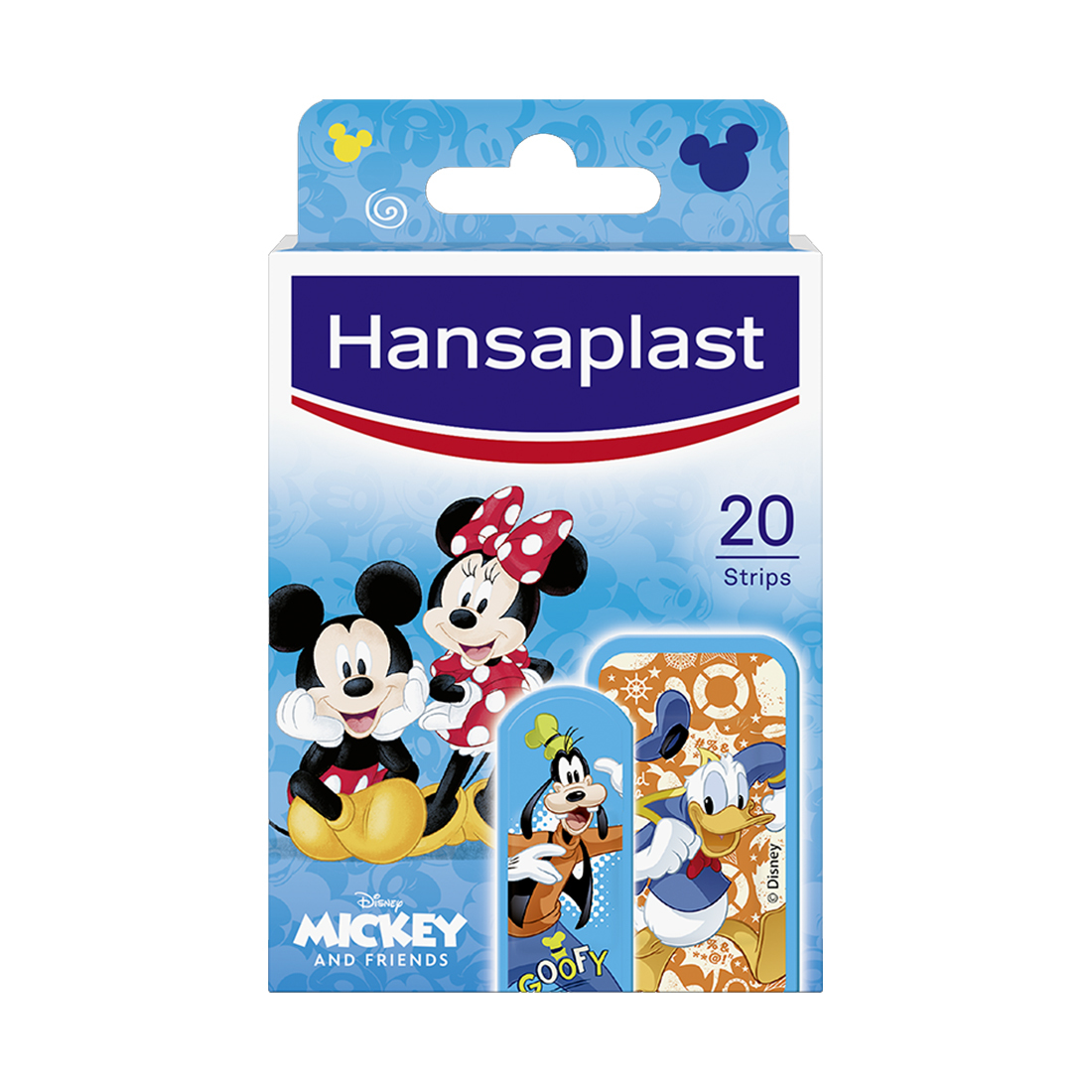 Hansaplast Disney's Mickey and Friends Kids Plaster - 20 Strips - $9.00