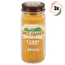 3x Jars Spice Islands Curry Powder Flavor Seasoning | 2oz | Fast Shipping - £25.10 GBP