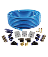 Compressed Air Line Kit Rapid Fit Complete System 100ft x1/2&quot; 26-Pcs Gar... - €89,46 EUR