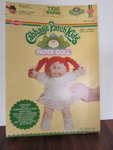 1983 Cabbage Patch Kids Paper Doll - 1 9½&quot; Doll + 5 Girl &amp; 5 Boy Outfits - $14.58