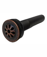 1-1/2&quot;. Aged Copper Daisy Drain forCopper Bath Sinks (Non-Overflow) - £47.03 GBP