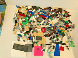 1.5 lbs of Legos Building Blocks Construction  Assorted Pieces Bag 3 - £15.62 GBP