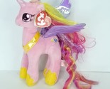 Ty Sparkle 8&quot; Princess Cadance Plush Pink Horse Wings Pegasus Stuffed An... - £18.03 GBP