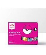 Ouch Essentials Kiddo Care - Kids Adhesive Bandages, Assorted Styles, 20... - £7.85 GBP