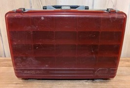 VTG Plano 1150 Fishing Tackle Box Double Action Organizer Crafts USA READ - £15.83 GBP