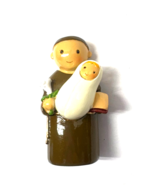 Little Drops of Water St Anthony Monk 3&quot; Figure - $20.35 CAD