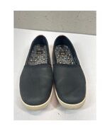 TEVA Willow Womens Slip-on Loafers Black Leather 1017150 BLK Comfort Siz... - $540.22 MXN