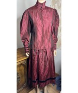 Vintage 1980s Gay Boyer 2-Pc Skirt Blouse Dress (Frontier 1800’s Style) ... - $205.15 CAD