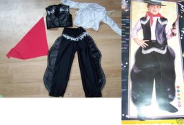 Size Small 4-6 Rubie&#39;s Western Cowboy Halloween Costume Vest Pants Chaps EUC - £30.85 GBP