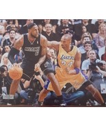 Kobe Bryant Lebron Signed Autographed 8x10 Photo w/ COA LA Lakers - £258.71 GBP