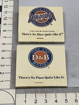 Lot Of 2 Matchbook Covers Dave And Busters  Dallas Atlanta Chicago  gmg Unstruck - £15.50 GBP