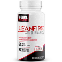 Force Factor LeanFire with Next-Gen SLIMVANCE, 60 caps Exp 2025 - $24.74