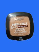  L'Oreal Paris Infallible 24H Fresh Wear Soft Matte Bronzer 300 Light Me... - $9.99