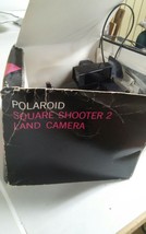 Vintage Instant Polaroid Square Shooter 2 Land Camera Original Box Extras - £13.58 GBP