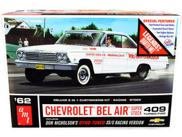 Skill 2 Model Kit 1962 Chevrolet Bel Air Super Stock 409 Turbo-Fire Don Nicho... - £35.48 GBP