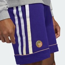 Adidas HB6765 Basketball DONOVAN MITCHELL SHORTS Team College Purple ( 2... - £93.42 GBP