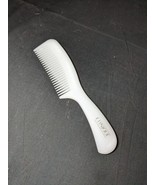 Clinique Small Mini Travel Purse Hair Comb Wide Tooth Plastic White Korea - $20.57