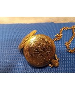 American Eagle Pocket Watch Untested Gold/Silver Toned Vintage - £14.09 GBP