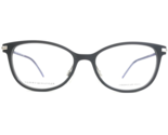 Tommy Hilfiger Brille Rahmen TH 1398 R3B Mattschwarz Silber Blau 50-18-140 - £47.65 GBP
