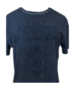 CHRISTIAN DIOR T-Shirt Top Tie-Dye Navy Blue Denim J&#39;ADIOR 8 Short Sleev... - £485.74 GBP