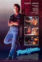 1989 Road House Movie Poster Print 11X17 Dalton Patrick Swayze Sam Elliott  - £9.06 GBP