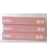 Lot 3 LOTTIE LONDON Arch Rival Brow Pencil 4 Prong Microblade Effect Ebony - $17.58 CAD