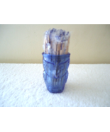 Vintage Blue Owl Tooth Pick Holder ? With Vintage Sealed Tooth Picks &quot; B... - £13.40 GBP