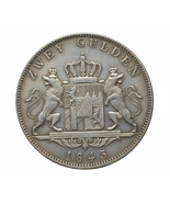 Medaglia Bavarese Ludovico I 1845 ZWEI GULDEN Restrike Fantasy da collez... - $243.23 MXN