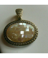 Lia Sophia Athena Mother-of-Pearl Gold-tone Pendant - £14.62 GBP