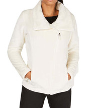 allbrand365 designer Womens Activewear Asymmetrical Zip Fleece Jacket, X... - £53.89 GBP