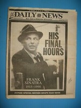 ~May 16, 1998~ New York Daily News~FRANK SINATRA Commemorative Issue~Spec Ed~ - £8.55 GBP