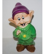 Walt Disney Snow White and the Seven Dwarfs Dopey 7&quot; Ceramic Figurine EX... - £9.29 GBP