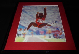 Carl Lewis Olympics Framed 11x14 Photo Display - £27.37 GBP