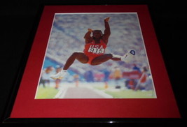 Carl Lewis Olympics Framed 11x14 Photo Display - £26.40 GBP