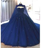 Tulle Ball Gown Quinceanera Dresses With Cape - £243.25 GBP