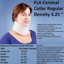 FLA Medium Cervical Collar Regular Density 3.25 In. Beige - $15.52