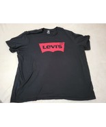 Levi&#39;s 3xl black red graphic short sleeve shirt - £7.55 GBP